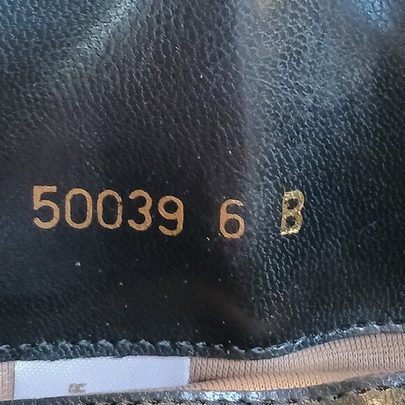 Jessica Black Leather Riding Boots Size 6B, Genuine Leather, Buckle Detail VTG - Picture 13 of 14